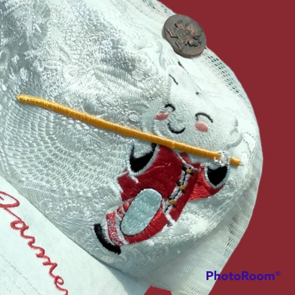 Ciano Farmer Hat Cap Mesh Snapback Truckers Samurai Colorful Sewn Spellout - Picture 2 of 5